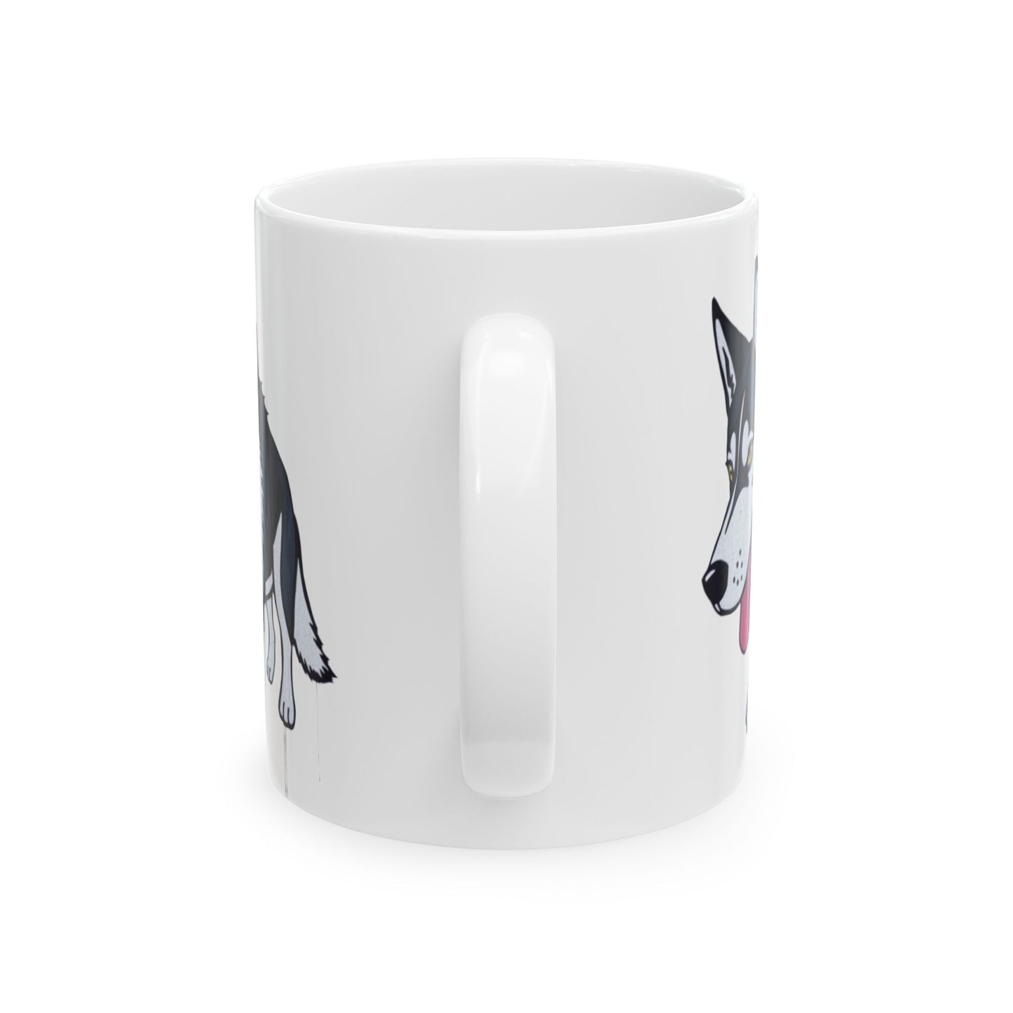 Siberian Husky Ceramic Coffee Mug - Perfect for Dog Lovers