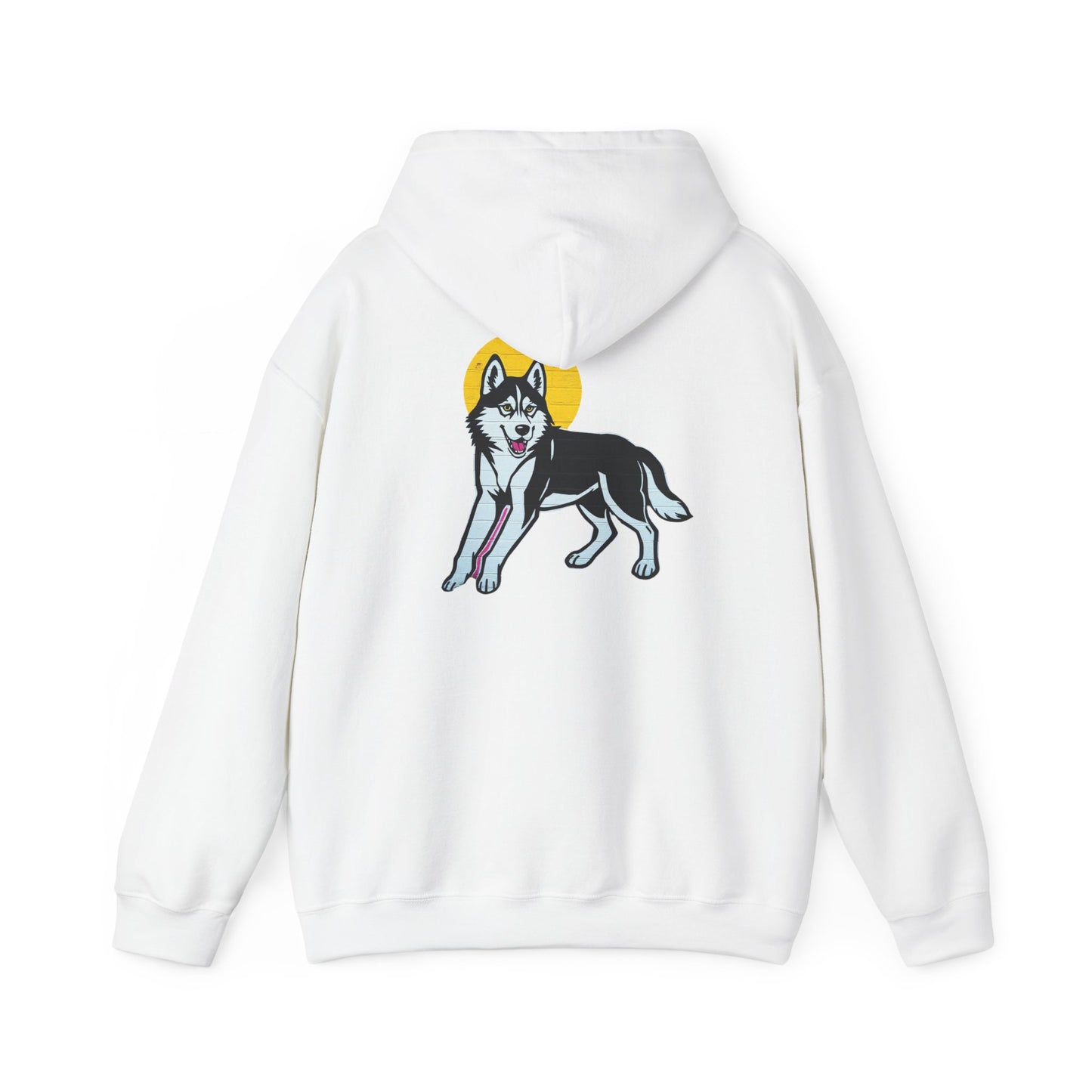 Husky Love Unisex Hooded Sweatshirt - Cozy Dog Lover Apparel