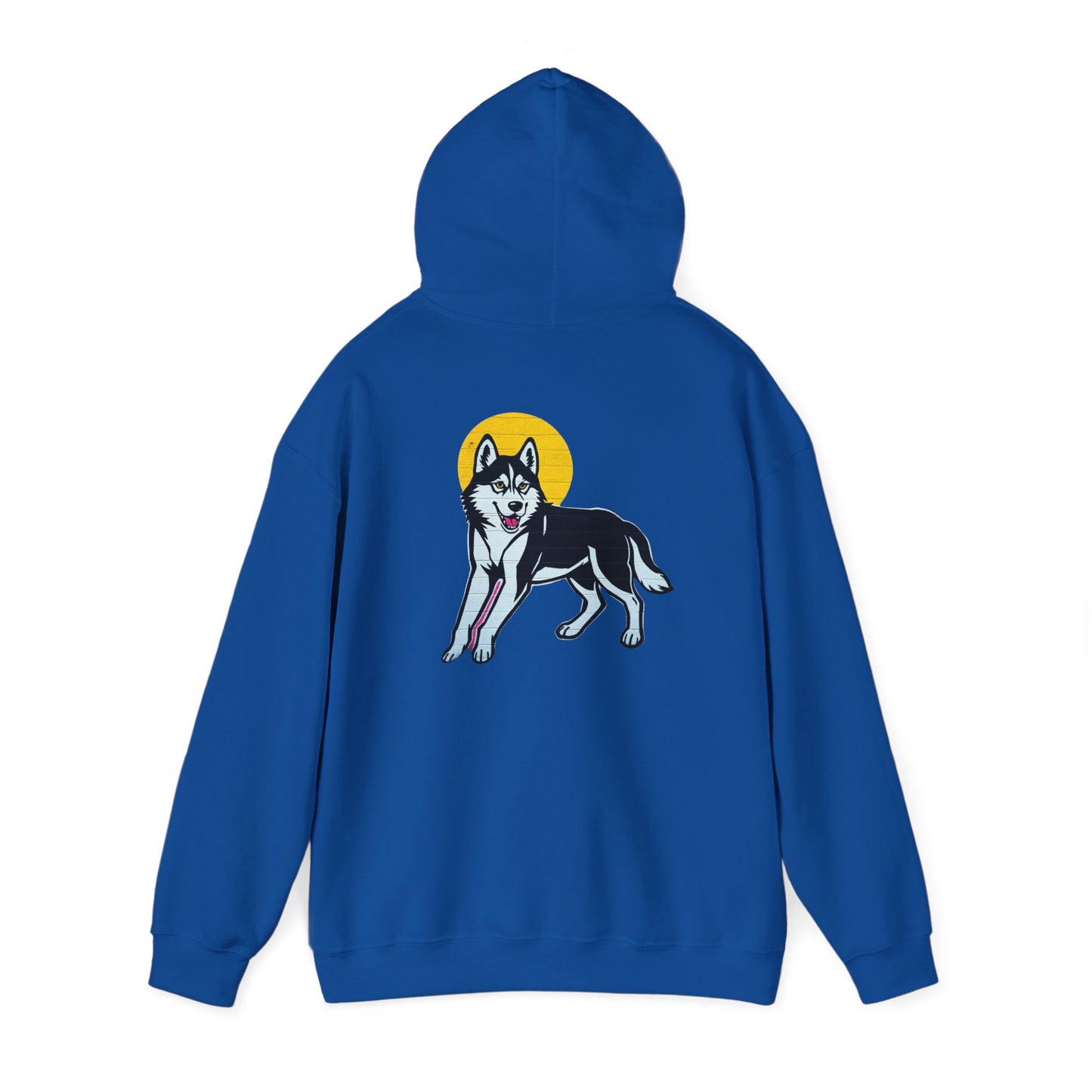 Husky Love Unisex Hooded Sweatshirt - Cozy Dog Lover Apparel