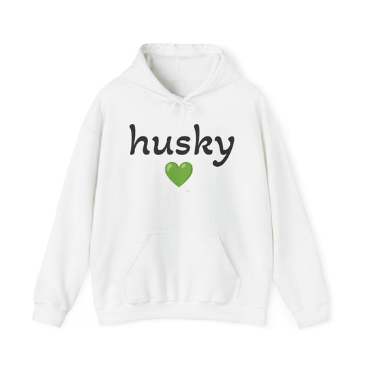 Husky Love Unisex Hooded Sweatshirt - Cozy Dog Lover Apparel