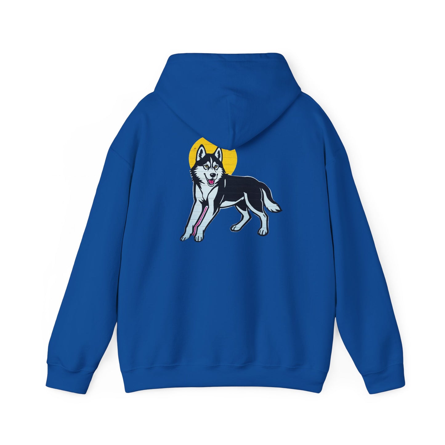 Husky Love Unisex Hooded Sweatshirt - Cozy Dog Lover Apparel