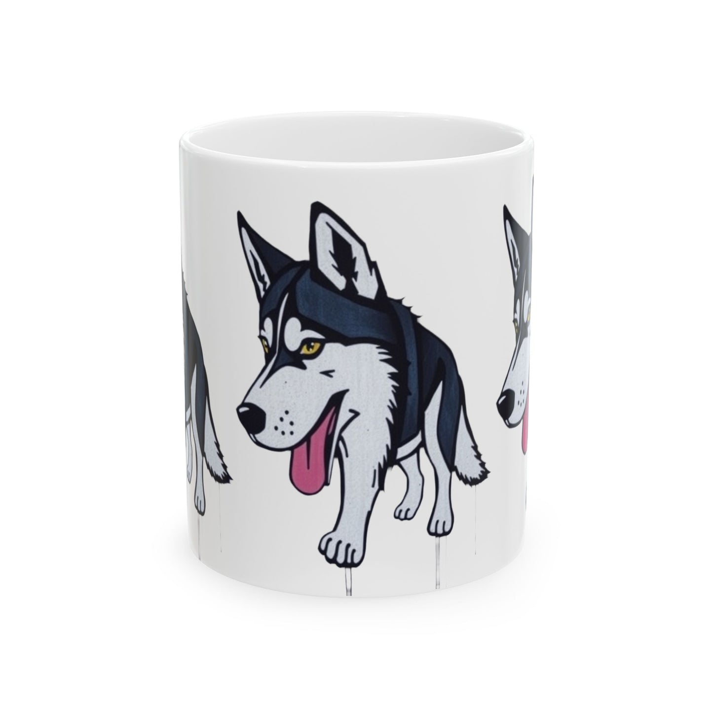 Siberian Husky Ceramic Coffee Mug - Perfect for Dog Lovers