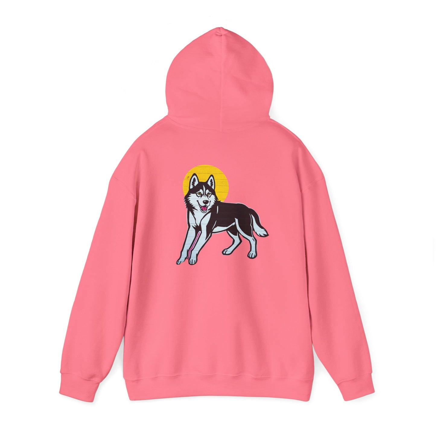 Husky Love Unisex Hooded Sweatshirt - Cozy Dog Lover Apparel